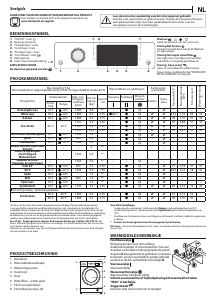 Handleiding Whirlpool FFDBE 9468 BSEV F Wasmachine