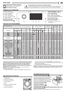 Mode d’emploi Whirlpool FFDBE 9638 BCEV F Lave-linge