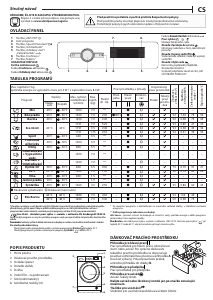 Manuál Whirlpool FFS 7238 W EE Pračka