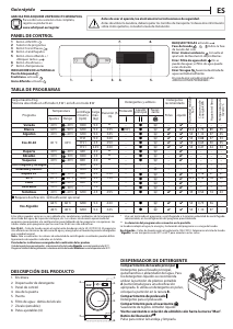 Manual de uso Whirlpool FFS 9248 W SP Lavadora