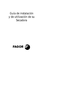 Manual de uso Fagor SFS-52E Secadora