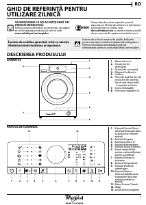 Manual Whirlpool FSCR 10415 Mașină de spălat