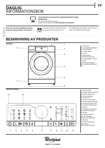 Bruksanvisning Whirlpool FSCR 12430 Tvättmaskin