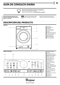 Manual de uso Whirlpool FSCR 12440 Lavadora