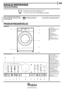 Bruksanvisning Whirlpool FSCR 70411 Vaskemaskin