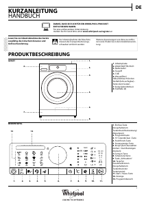 Bedienungsanleitung Whirlpool FSCR 80621 Waschmaschine