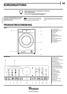 Bedienungsanleitung Whirlpool FSCR70421 Waschmaschine