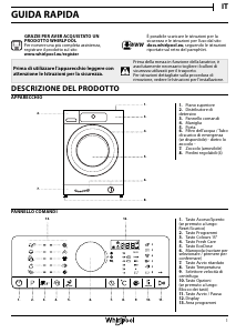 Manuale Whirlpool FSCRBG 80411 Lavatrice