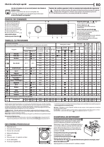 Manual Whirlpool FWSD 81283 BV EE N Mașină de spălat