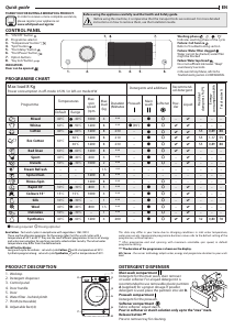 Manual Whirlpool FWSD81283BV EE Washing Machine