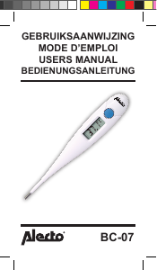 Bedienungsanleitung Alecto BC-07 Thermometer