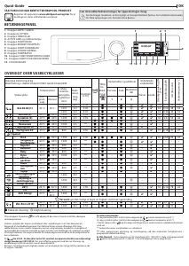 Brugsanvisning Whirlpool NWLCD 845 WD A EU N Vaskemaskine