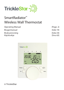 Käyttöohje TrickleStar SmartRadiator Wireless Termostaatti