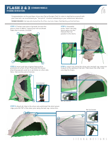 Manual Sierra Designs Flash 2 Tent