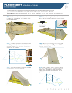 Handleiding Sierra Designs Flashlight 1 Tent