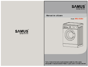 Manual Samus WSL-510A+ Mașină de spălat