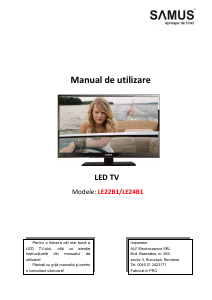 Manual Samus LE24B1 Televizor LED