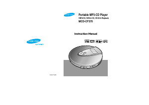 Handleiding Samsung MCD-CF370 Discman