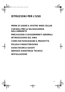 Manuale Whirlpool ARC 2040W Cantinetta vino