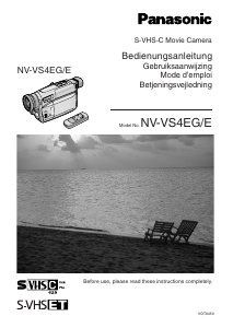 Bedienungsanleitung Panasonic NV-VS4EG/E Camcorder