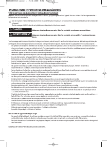 Mode d’emploi Bauknecht DBRI 5810/02 IN Hotte aspirante