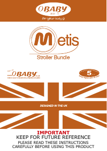 Manual OBaby Metis Stroller