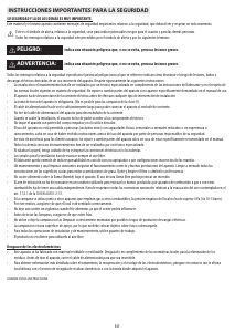 Manual de uso Bauknecht DBRI 6910/01 IN PT Campana extractora