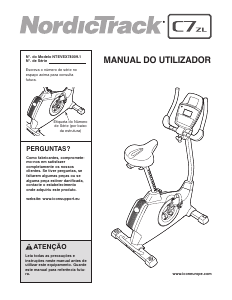 Manual NordicTrack C7ZL Bicicleta estática