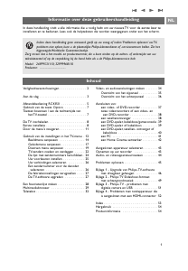 Handleiding Philips Cineos 32PF9968 LCD televisie