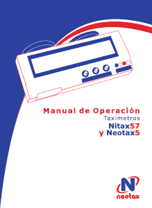 Manual de uso Neotax Neotax5 Taxímetro
