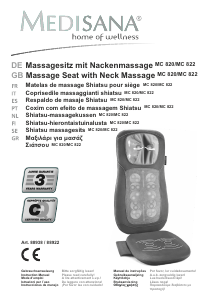 Manual Medisana MC 822 Massage Device