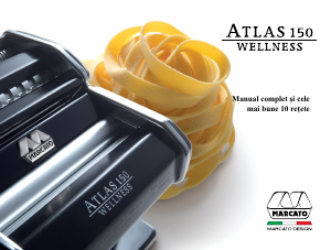 Manual Marcato Atlas 150 Wellness Mașină de paste