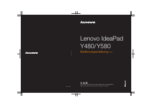 Bedienungsanleitung Lenovo IdeaPad Y480 Notebook