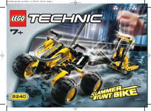 Mode d’emploi Lego set 8240 Technic Slammer stunt bike