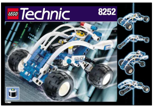 Handleiding Lego set 8252 Technic Strandbuggy