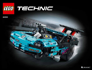 Instrukcja Lego set 42050 Technic Dragster