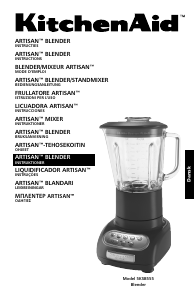 Brugsanvisning KitchenAid 5KSB555 Blender