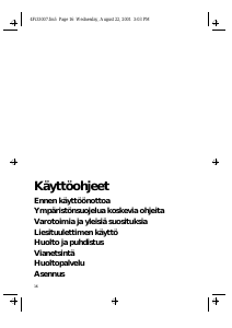 Käyttöohje Bauknecht DKE 1360 AL Liesituuletin