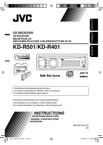 Bedienungsanleitung JVC KD-R401 Autoradio