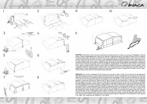 Mode d’emploi Inaca Fjord 300 Auvent