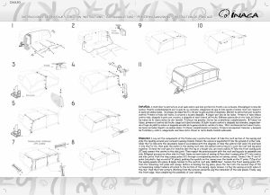 Manual Inaca Galileo Lux 270 Awning