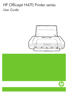 Manual HP Officejet H470 Printer