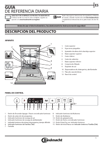 Manual de uso Bauknecht BCIO 3C33 EC Lavavajillas