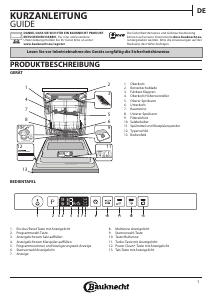 Bedienungsanleitung Bauknecht BCIO 3O33 DELS Geschirrspüler