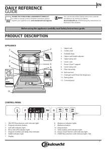 Handleiding Bauknecht BCIO 3T133 PFE Vaatwasser