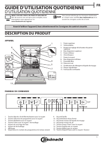 Mode d’emploi Bauknecht BFO 3T323 P6.5M X Lave-vaisselle