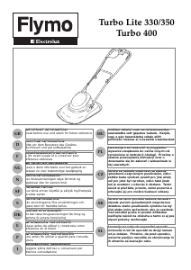 Bruksanvisning Flymo-Electrolux Turbo Lite 350 Gräsklippare