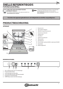 Handleiding Bauknecht BIE 2B19 Vaatwasser