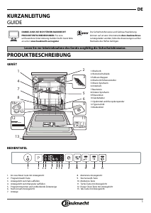 Bedienungsanleitung Bauknecht BIO Platinum 6 Geschirrspüler