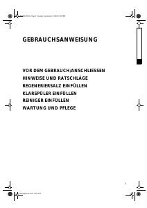 Bedienungsanleitung Bauknecht GCX 5582/1 Geschirrspüler